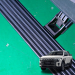 파츠매니저 KGM 무쏘 Q300 LED 무빙 라이트 전동 사이드 스텝 발판 : PARTS MANAGER