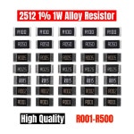 2512 SMD 합금 저항기 1W 1 0 001 01 012 03 05 06 R100 R140 R110 2 22 3 R030 R060 R070 33 5R O 10 : 라피드글로벌쇼핑
