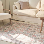 데코뷰 모로코 빈티지 타일 러그 반평 한평러그 : 데코뷰