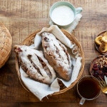 비건 무화과 크랜베리 깜빠뉴 호밀빵 저당 : 우디베이크샵