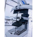 GAMVDOUT 무중력 인체공학적 레이싱 스타일 게이밍 의자, 멀티 디스플레이 서스펜션, 흰색 Black : 리노셀라