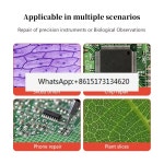 YCS 6558 삼안현미경 360 ° PCB 교육  전자 수리를 위한 조정 가능한 렌즈 모듈 : 미다스상사