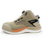 유니칸 안전화 SIX1 FOUR1 밀리터리 사막화 다이얼 논슬립 안전화 베이지 작업화 : 안전셀