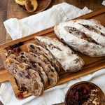 비건 무화과 크랜베리 깜빠뉴 호밀빵 저당 : 우디베이크샵