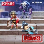 POPMART 오버워치 플레이 오브 더 게임 시리즈 블라인드 박스 만화 애니메이션 액션 피규어 데스크탑 장식 수집용 장난감 서프라이즈 선물... 