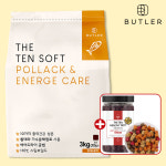 [N포인트] 버틀러 더텐소프트 반습식 반건조 소프트사료 황태 에너지케어, 3kg, 1개 : 올댓펫
