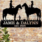 서부 목장 및 농가 장식, 카우보이 헛간 벽 예술, 야외 목장 환영 표지판, 커스텀 농장 안정판, 말 애호가, 남성 및 여성을 위한 선물 : 쿠비아 스토어