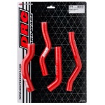 DRC CRM250R 94-96 라디에이터 호스 키트, 빨간색, 다층 구조, 고압, 고열 저항, -40 260도 F5976 지원(구 부품 번호 D47 : 가민상사
