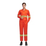 복 일체형 작업복 정비 정비복 ZB S1896 허리지퍼 배달방한복 현장 하의 번트오렌지 A타입 165 : 룸인roomin