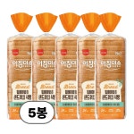 삼립 토스트 앤 샌드위치 아침미소 밀배아발효 식빵 790g 768g, 5개 : 보아스제과