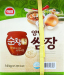순창궁 양념 쌈장 14kg 지함 대용량 업소용 고깃집쌈장 식자재 고기쌈장 캠핑재료 : 에이샵