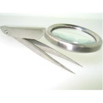 가 접이식 mt-038-s 3.5배 있는 hts 핀셋 소형 : 플레인플로우