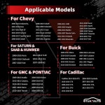 OTUAYAUTO 4피스 타이어 압력 센서 OEM# 13598771 : 러러글로벌777