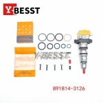 6개/몫. 인젝터 키트 891814  3126  CAT 시리즈 연료 디젤 엔진 부품용 : 사르트