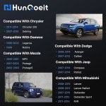 HUNQOEIT K80258 크라이슬러 200 세브링 07-14 /닷지 어벤저 캘리버... MPV 프로테지 5 01-03 /미쓰비시 호환 랜서 아웃랜더 : 유니슨서플라이
