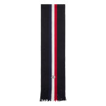 몽클레어 트리 컬러 울 스카프 머플러 블랙 3C00019 A9575 999 : 더그란데