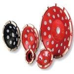 4인치 일반컵B컵 석재형상 석판재 모따기 가공에 사용 : 신화건설기계