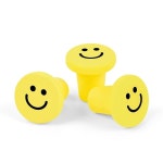 스마일리 페이스 실리콘 와인 스토퍼, 재사용 가능한 세이버 및 장식용 병 씰러, 전문가용 샴페인 스토퍼 - 카바, 신선도 유지를 위한 스파클링... 