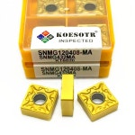 10PCS 카바이드 인서트 SNMG120404 MA CNC 선반 금속 선삭 공구 SNMG 1204 블레이드 외부 공작 기계 : 미다스상사
