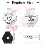 스타켓 크리스마스 선물 여성 남성 포켓허그 토큰 2026 졸업 아들 스타킹 스터퍼를 위한 발렌타인데이 1 Funny Dad Gifts World B : 쿠비아... 