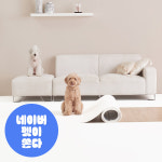 피오르 강아지 롤매트 애견 펫 거실 복도 바닥 슬개골 미끄럼방지 시공 클래식 화이트, 150X900cm : 피오르 Piorr