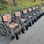 최고급 중고휠체어 A급 미라지7(22D)-B 미키코리아 : 예인의료기