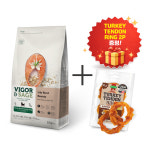 비고앤세이지 릴리루트 스몰브리드 어덜트 독 눈물 사료 2kg + 터키츄 링 2P : 주식회사 비고앤세이지