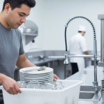 소로 에센셜 - 21-1/4인치 x 17-1/4인치 x 5인치 깊은 상업용 버스 박스 욕조 흰색 플라스틱 - 토트 박스 박스 유틸리티 버스 욕조 음식 서비스... 