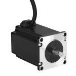 YEJMKJ 네마 23 스테퍼 모터 2상 u200C 2Nm 311 55온스 인치 고토크 바이폴라 82mm 0A 4와이어 샤프트 21mm 8mm 57 케이블 1M CNC 선반 3D... 