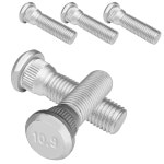 MSyuusr 5PCS 휠 스터드 교체 부품 OEM#610-266 90942-02049 : Tempick