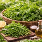 [천지원]루꼴라 와이드 루꼴라 특수채소 피자용 샐러드용 500g : 천지원 농산물