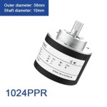 스위치 2상 ppr 엔코더 컬렉터) 샤프트 xvfspwp 20-1024-1200-1500-1800-2000-2048-2500-3600 5-24vdc(zsp5810-1024ppr, : 유카엘라3