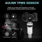 AULINK 13598773 알루미늄 노즐 타이어 압력 모니터링 시스템 TPMS 센서 : 러러글로벌777