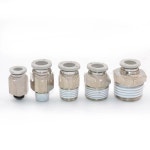 에어텍 스레드형 퀵 플러그 커플링 APC14-02 APC14-03 APC14-04 부품 : 플렉스구대왕