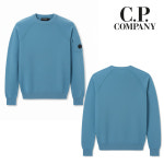 CP컴퍼니 맨투맨 램스 울 크루넥 니트 스카이블루 : 와이엔오