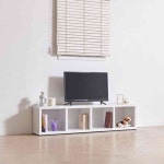 늘담집 H6960 낮은 오픈 거실장 1600 장식장거실장 수납장식장 : 늘담집