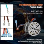 0131F00042SP 송풍기 모터 굿맨 1/2HP 115V 1130RPM을 대체하여 여러 아마나 자니트롤 유닛에 적합 : 비엘엠