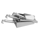 대형 업소용 스쿱 얼음삽 커피 팝콘 주걱 스쿠퍼 사각 원형 PC / 라운드 사각스쿠프 중 : 도매파크77