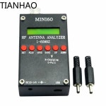 납품전문 미니60 Sark100 1-60MHz HF 안테나 SWR 분석기 + 블루투스 안드로이드 앱 배터리 PC 소프트웨어 (햄 라디오 애호가용)... 