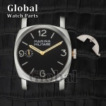 for PAM 6152 Stainless Steel Case Sapphire Glass Face Dial Luminous Hands Applicable ETA 6497/6498/S : 나래커스텀
