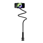 맥세이프 자바라 거치대 누워서 책상 거치 침대 스마트폰 고정 받침대 자바라거치대 90CM-블랙 : 동글동글컴퍼니