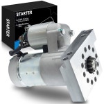 KAIDAG의 스타터 모터 업그레이드 - 153 또는 168 톱니 링 기어가 장착된 쉐보레 BBC SBC 350 262 305 307 327 454, 12V 1.4KW 10 시계... 