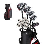u2013 6-4 티타늄 드라이버, 17-4 스테인리스 스틸 우드, 431 SS 아이언, 디럭스 스탠드 백 12 헤드커 : 피치라이프63