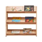 늘담집 H6725 3단 나무 선반책장 770 책장가구 책수납장 : 늘담집