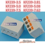 5PCS PCB KF239 SPRING NAL 62 08 81 TYPE TER 2P KF239 3 5 (5pcs) : 백억부자아마존