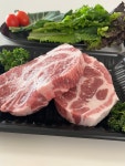 유황맛돈 목살 한돈 칼집 돼지고기 구이용 바베큐 캠핑고기 1kg : 유황맛돈