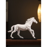 백마 모형 같은 매료되다 장식 조각상 실물 디25 69비 스타일 서재 백마말 소품 라지 마돈나 성공백자 : 픽오션글로벌