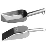 대형 업소용 스쿱 얼음삽 커피 팝콘 주걱 스쿠퍼 사각 원형 PC / 라운드 사각스쿠프 중 : 도매파크77