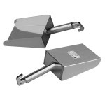 대형 업소용 스쿱 얼음삽 커피 팝콘 주걱 스쿠퍼 사각 원형 PC / 라운드 사각스쿠프 중 : 도매파크77