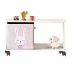 늘담집 H6386 1단 1칸 바퀴형 책장 책보관 거실책장 : 늘담집